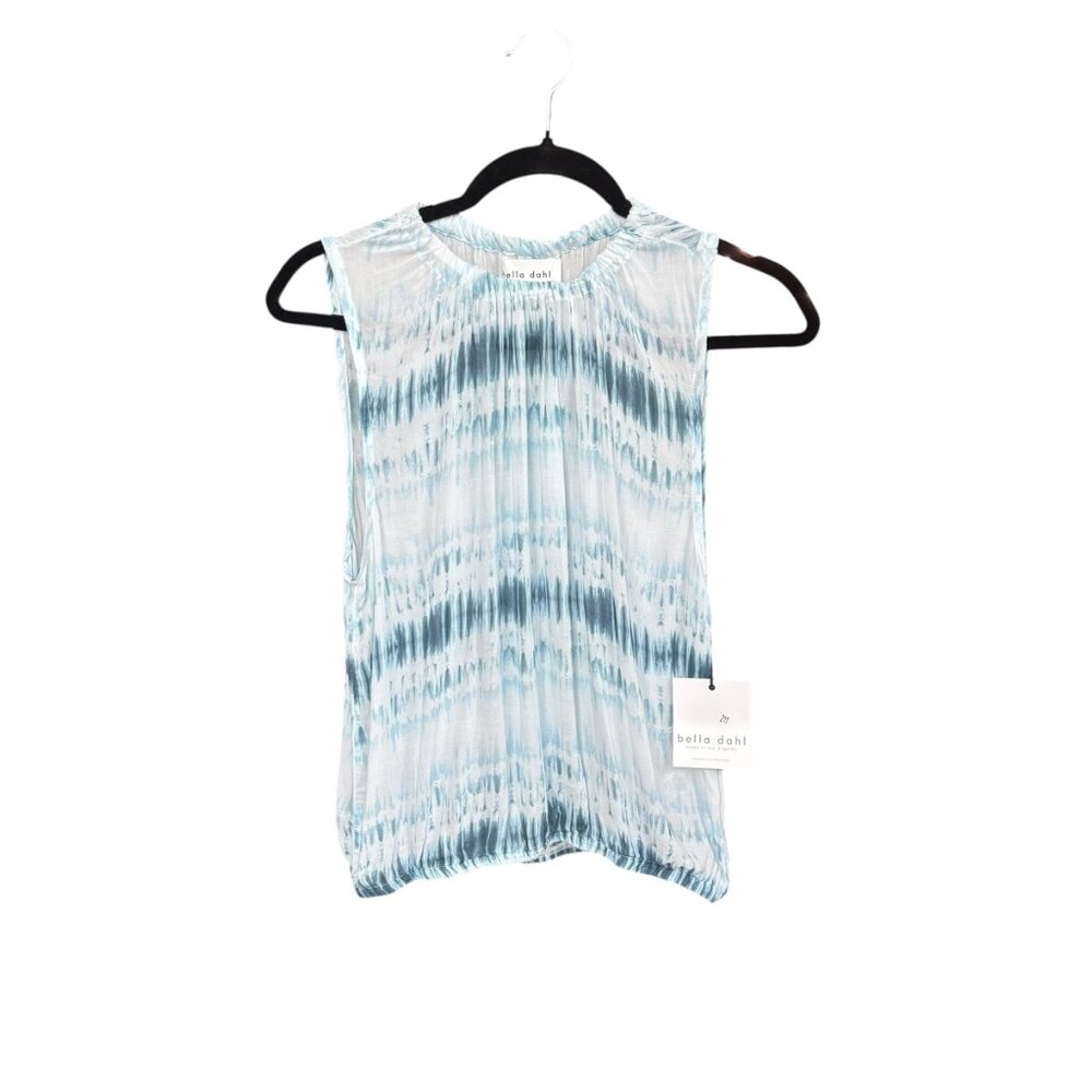 Bella Dahl Smocked Neck Tank‎ Women's Size NWT
